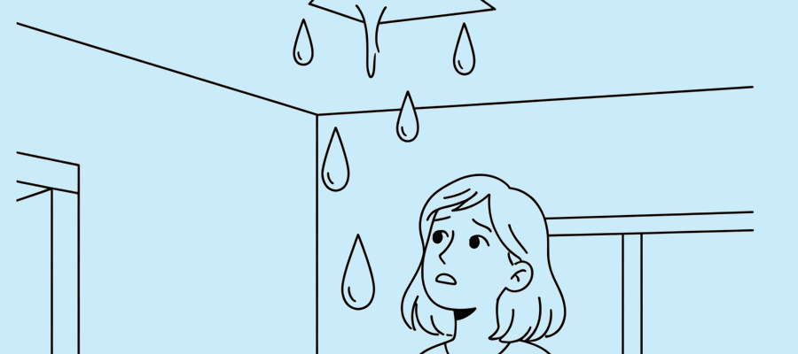 伊勢市の雨漏り修理と被害事例